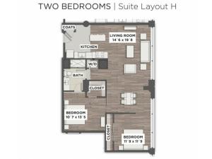 Suite Layout H