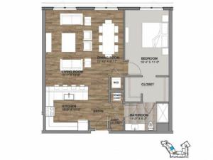 One Bedroom - Penthouse E