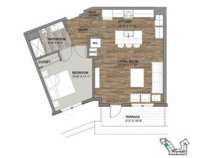 One Bedroom - Penthouse B