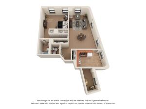 A 13.5 Floorplan