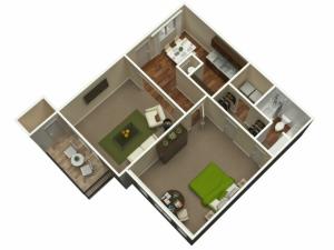 1 Bedroom 1 Bath
