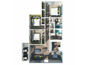 3 Bedroom Garden