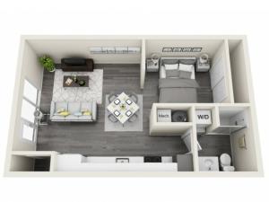 LWS | Studio1 bath | The Tomscot | Scottsdale, AZ Apartments