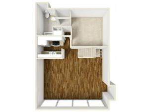 Overlooking the main floor which includes the guest bedroom with full bath, updated kitchen Livingroom and dining room.
