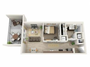 1 Bedroom B