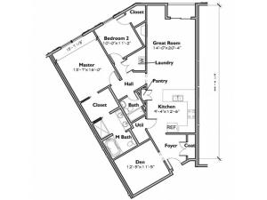 2B | 2 Bed / 2 Bath