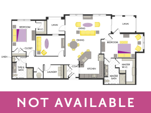 Arcadia Gardens, Palm Beach Gardens FL | Rose Deluxe floorplan