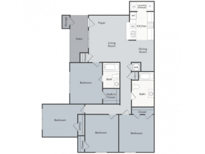 4 Bedroom Apartment Conway AR