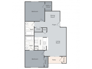 The Park - 950 square feet