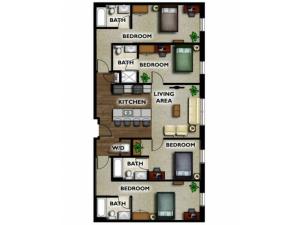 Union at Midtown: 4x4 | Detroit Apartments | Union at Midtown