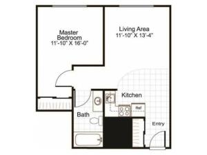 1 Bed and 1 Bath | Apartment in Manchester, NH | Greenview Village Apartments