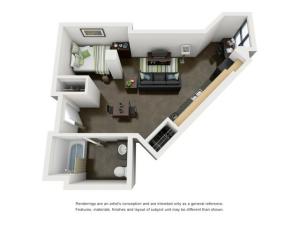 Garfield 3D Floorplan