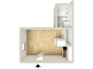 Studio floor plan