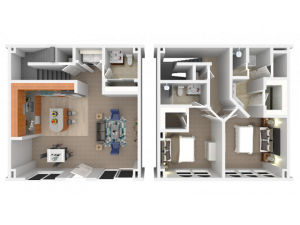 Caravella D - 2 Bedroom 2 and a half bath