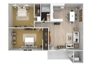 2 Bedroom 1 Bath