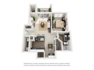 Malbec 1 Floor Plan Image