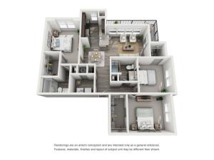 C2 Renovated Floor Plan