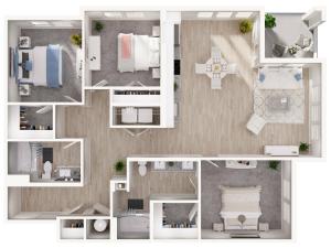 C1-A Floor Plan