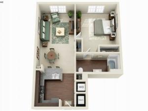 S1H - ADA 1 BEDROOM 1 BATH