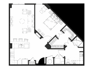 One Bedroom One Bath