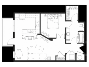 One Bedroom One Bath