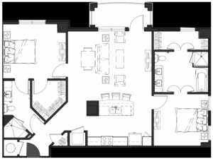 Two Bedroom Two Bath