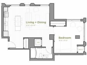 A01 Floor Plan, Northeast Corner