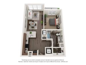 Floor Plan 7 | 909 Flats