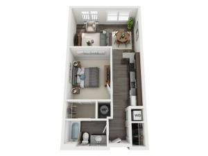 A1- ONE BEDROOM ONE BATH