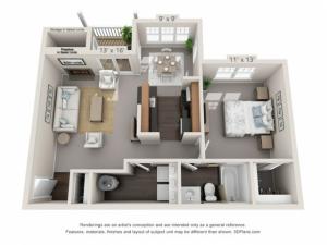 Birch - One Bedroom One Bathroom