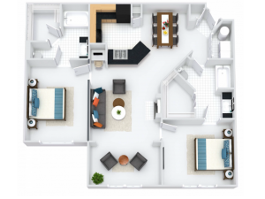 Bristol layout with solarium