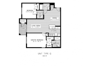 Floor Plan 6 | Apartments For Rent In Stoughton MA | Residences at Great Pond
