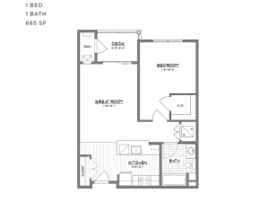1 Bedroom Floor Plan | Luxury Apartments Weymouth MA | The Gradient	1 Bedroom Floor Plan | Luxury Apartments Weymouth MA | The Gradient