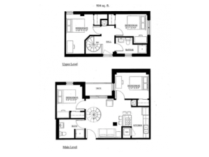 One Bedroom in a 4 Bedroom Apartment