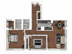 Toulouse 2 Bed