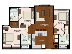3BR/3BA