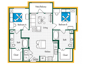 2BR/2BA - B2 A