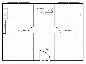 1BR/1BA Standard