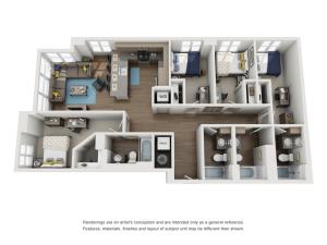 four bedroom apartment in ann arbor