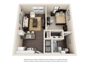 1 Bedroom | 1 Bathroom