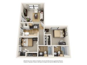 2 bedroom apartment baton rouge