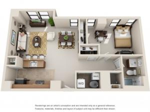 1 Bedroom | 1 Bathroom