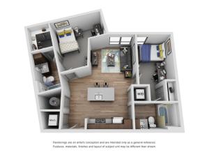 two bedroom apartment in ann arbor