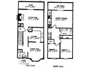 Londonderry Townhome Floor Plan