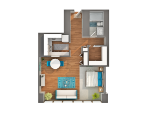 Floor Plan Images | Arrive Streeterville
