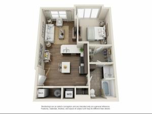 1 bedroom, 1 bathroom apartment Chesapeake, VA