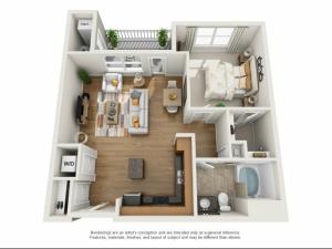 1 bedroom, 1 bathroom apartment Williamsburg, VA