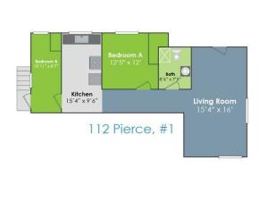 Floor Plan A | Apartments in Lafayette IN | Collegiate Communities