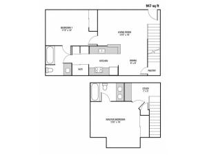 2x2 Townhome