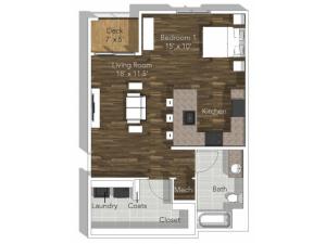 Studio Apartment at Verandas